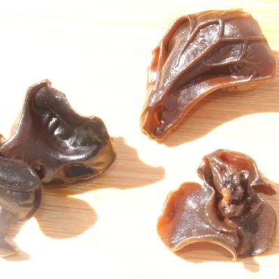 Champignons noirs réhydratés