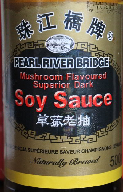 Sauce soja foncée