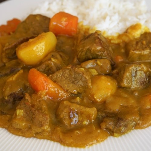 Curry japonais au bœuf