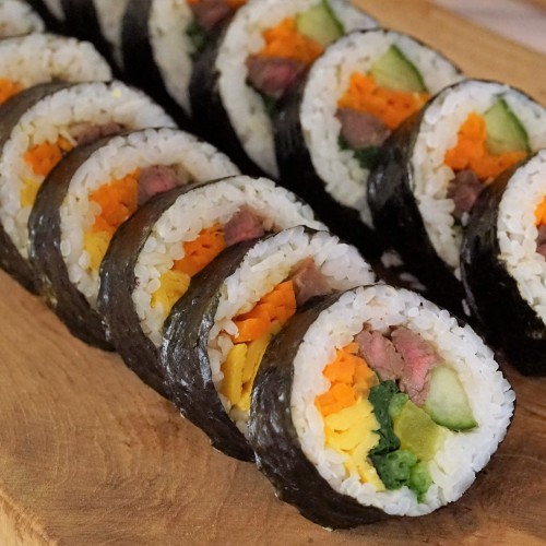 Gimbap au bœuf