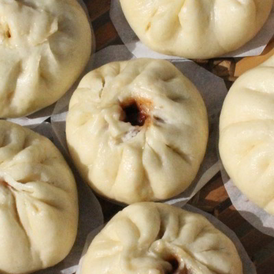 Brioches au porc laqué - Char Siu Bao