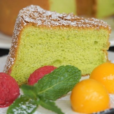 Gâteau Eponge au Pandan