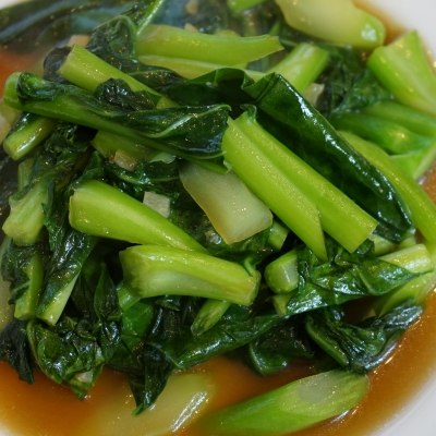 Stir-Fried Kai Lan with Garlic