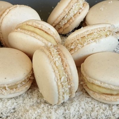 Paris Coconut Macarons