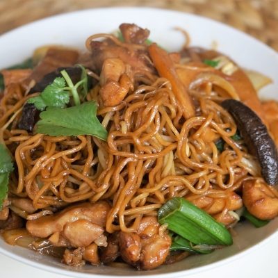 Recette - Nouilles chinoises du Nouvel An en vidéo 