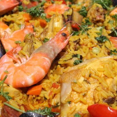 Paella 西班牙海鲜饭的食谱