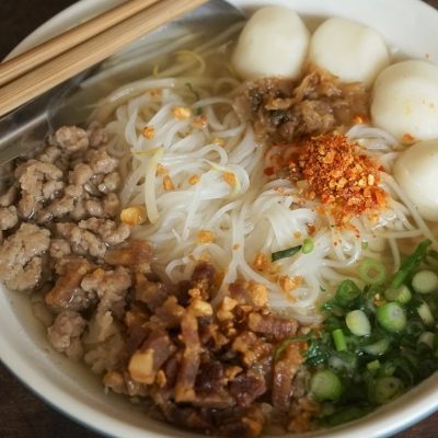 Pho Thai - Soupe de pâtes de riz au bouillon clair