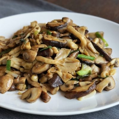 Poêlée de Champignons à la Chinoise