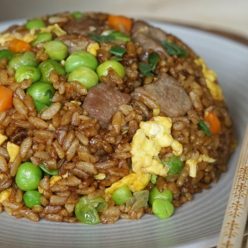 Riz sauté à la sauce de soja  -  Chao Fan