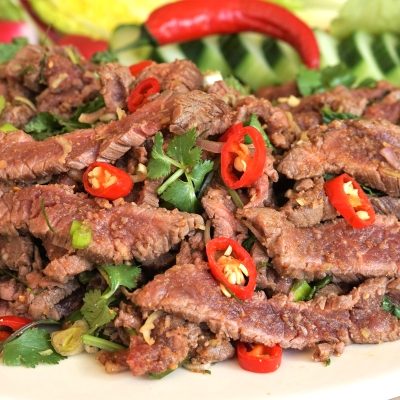 Salade de Bœuf Lao « Lap Ngoua »