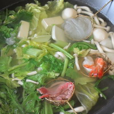 Fondue SUKIYAKI version laotienne