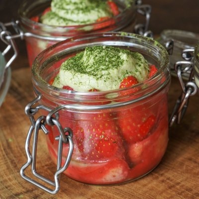 Tiramisu Fraises Matcha