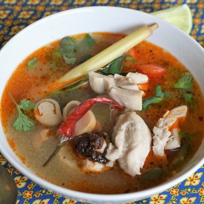 Tom Yam Kai - Soupe Thaïe au Poulet