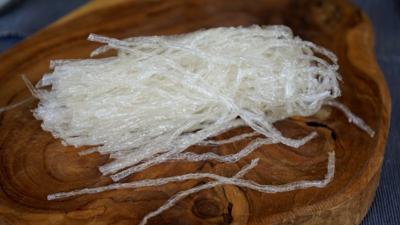 Agar-agar en filament pour faire des Xiao Long Bao