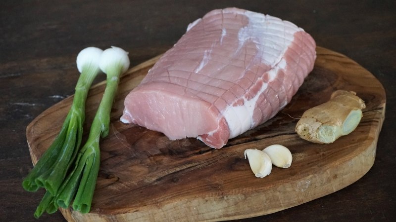 Viande de porc séchée comme du coton – 肉松  Ròu Sōng - les ingrédients
