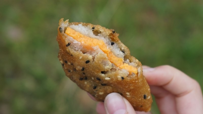 Asian Deep Fried Banana, Sweet Potato and Taro