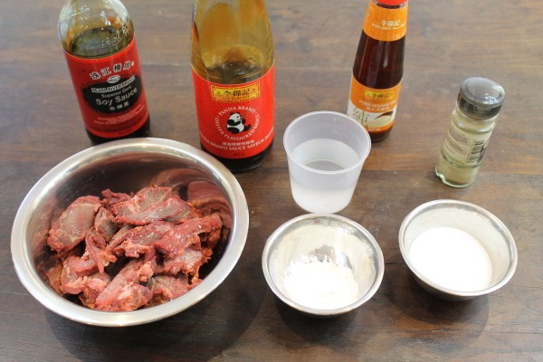 Chinese Steamed BBQ Pork Buns 'Char Siu Bao' Ingredients