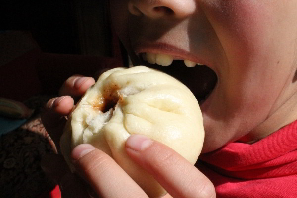 Chinese Steamed BBQ Pork Buns 'Char Siu Bao'