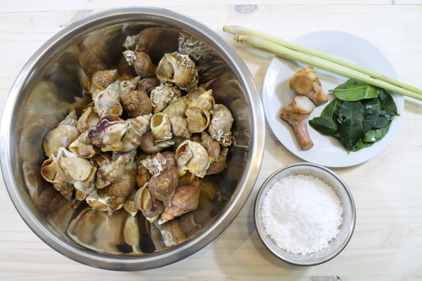 Ingrédients Bulots aux Aromates