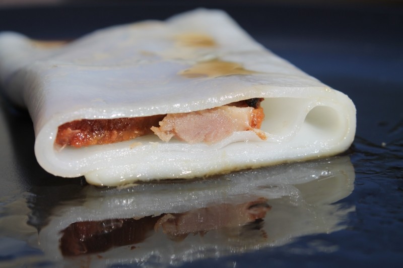Crêpes chinoise au porc Char-Siu