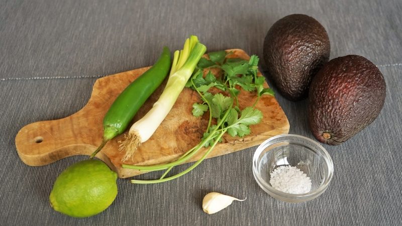 Guacamole ingredients