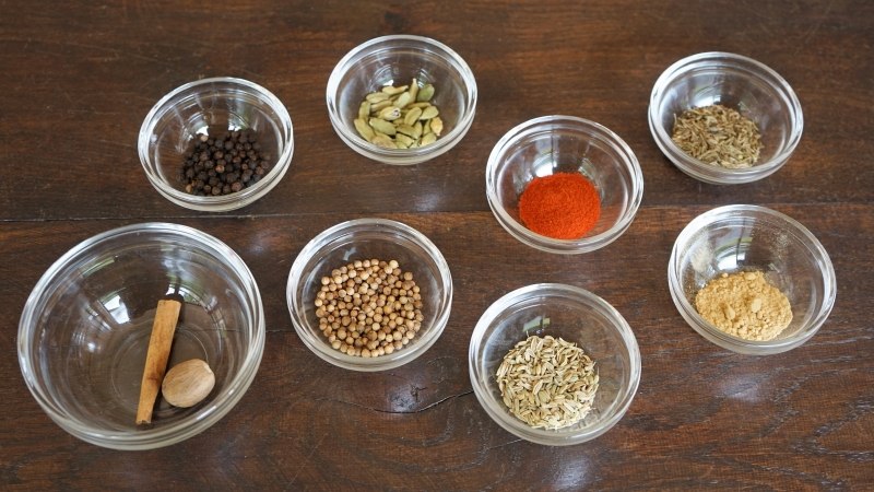 Garam Masala Ingredients