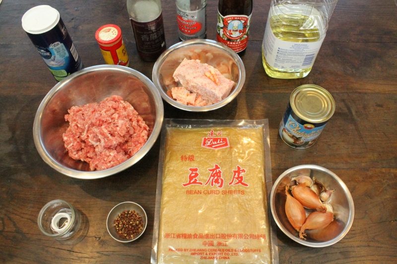 Fried crab rolls hoi jo ingredients