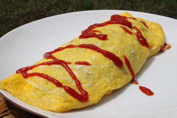 Glass Noodle & Vegetable Omelet