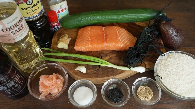 Poke Bowl Ingredients