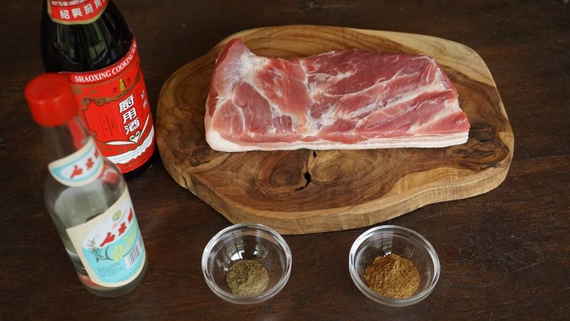 Crispy Pork Belly in the Peking Way Ingredients