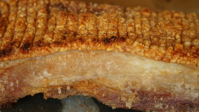 Crispy Pork Belly in the Peking Way