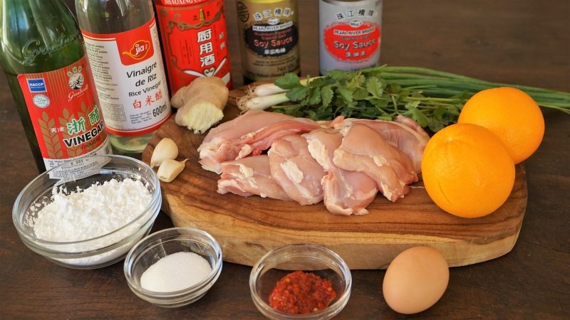 Sweet & Sour Orange Chicken Ingredients