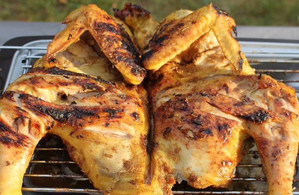 Spatchcock Lemongrass Grilled Chicken