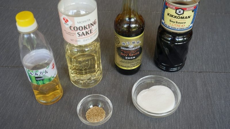 Teriyaki sauce ingredients