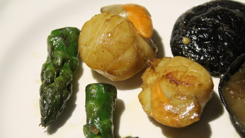 Stir Fried Scallops With Asparagus