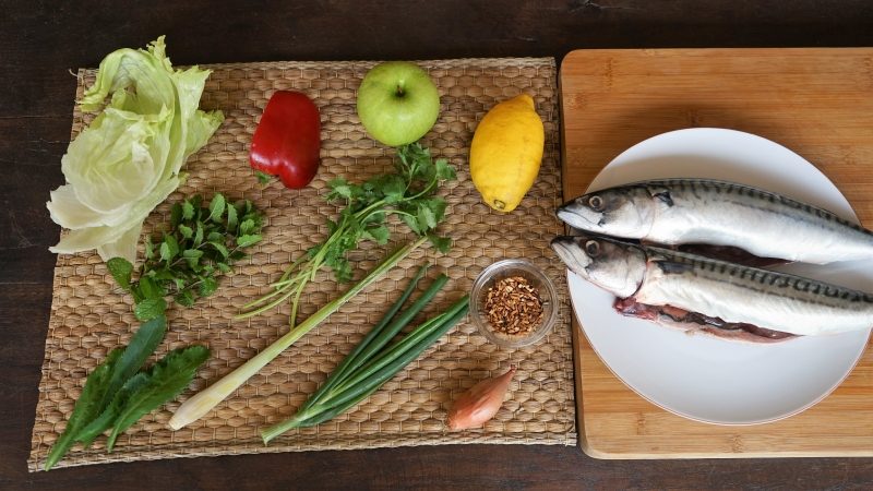 Ingrédients Salade de Poisson Croustillant