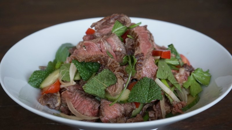 Salade Thaïe au bœuf grillé