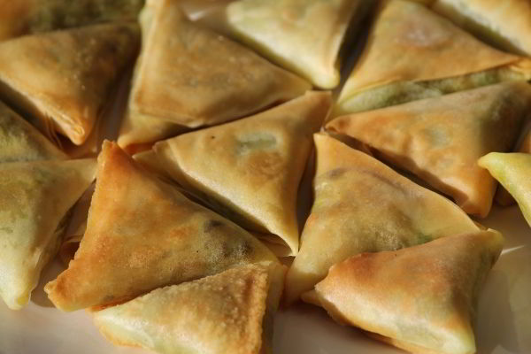 Beef & Turmeric Samosa