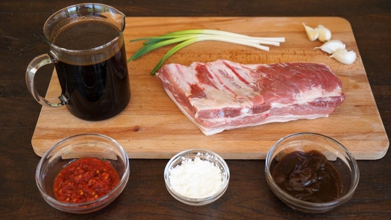 Chinese Chili Pork Ribs Ingredients