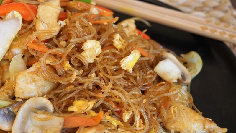 Thai Stir Fry Glass Noodles