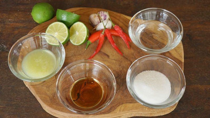 Spring Roll Dipping Sauce, 'Nuoc Cham' - Ingredients